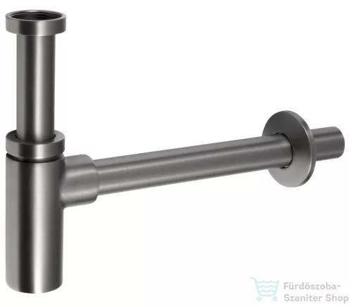 Sapho mosdószifon, 5/4, 32mm, gun metal SI581