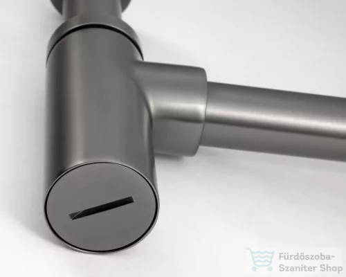 Sapho mosdószifon, 5/4, 32mm, gun metal SI581