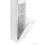 AQUALINE SIMPLEX ECO állószekrény szennyeskosárral, 30x180x30cm, matt fehér (SIME310)