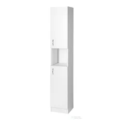   AQUALINE SIMPLEX ECO állószekrény, 30x180x30cm, matt fehér (SIME320)