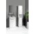 AQUALINE SIMPLEX ECO állószekrény, 30x180x30cm, matt fehér (SIME320)