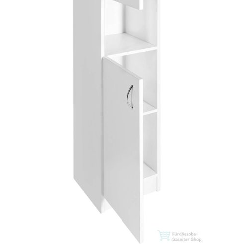 AQUALINE SIMPLEX ECO állószekrény, 30x180x30cm, matt fehér (SIME320)
