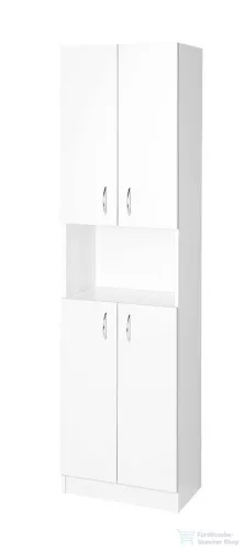 AQUALINE SIMPLEX ECO állószekrény, 50x180x30cm, matt fehér (SIME520)