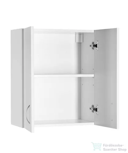 AQUALINE SIMPLEX ECO felső szekrény, 50x60x24cm, matt fehér (SIME530)
