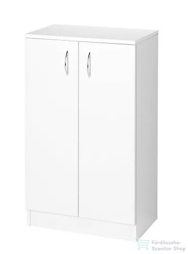 AQUALINE SIMPLEX ECO állószekrény, 50x86x30cm, matt fehér (SIME540)