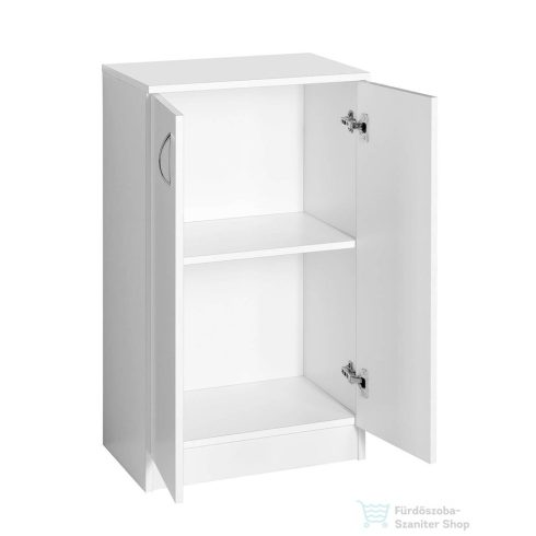AQUALINE SIMPLEX ECO állószekrény, 50x86x30cm, matt fehér (SIME540)