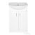 AQUALINE SIMPLEX ECO 55 mosdótartó szekrény, mosdóval, 53x83,5x30,7cm, matt fehér (SIME550)