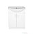 AQUALINE SIMPLEX ECO 60 mosdótartó szekrény, mosdóval, 58,5x83,5x30,7cm, matt fehér (SIME600)