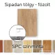 Leziter Sipadan tölgy Vinyl SPC fózolt padló minta/db SIT-F-MINT