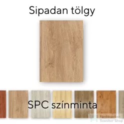 Leziter Sipadan tölgy Vinyl SPC padló minta/db SIT-MINT