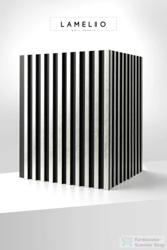 LAMELIO ASTI fali panel, ezüst tölgy