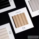 LAMELIO ONDA oak natural falpanel,  jobbos végzáró  SK-LA056