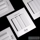 LAMELIO INFINITY OLMO white falpanel, jobbos végzáró SK-LA077