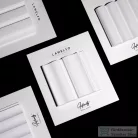 LAMELIO INFINITY VERSAL white falpanel, balos végzáró SK-LA081