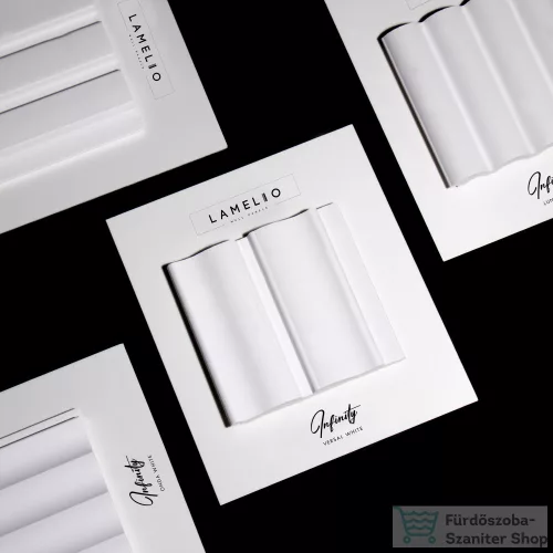 LAMELIO INFINITY VERSAL white falpanel, balos végzáró SK-LA081