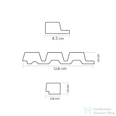 LAMELIO MARTEL Oak Natural, fali panel SK-LA111