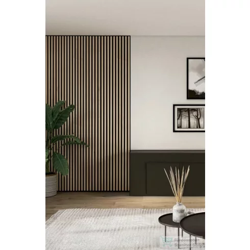 LAMELIO MARTEL Oak Natural/Black, fali panel SK-LA114