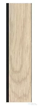 LAMELIO MARTEL Oak Natural/Black végzáró elem, jobbos SK-LA115