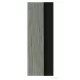 LAMELIO MARTEL Oak Grey/Black végzáró elem, balos SK-LA119