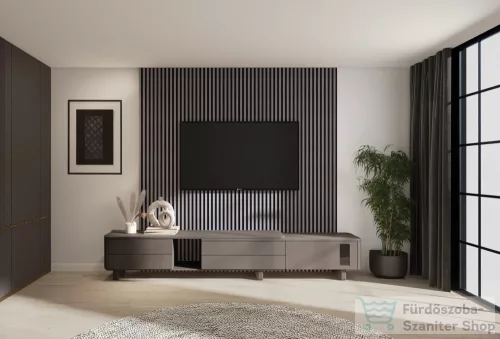 LAMELIO MARTEL Grey/Black, fali panel SK-LA120