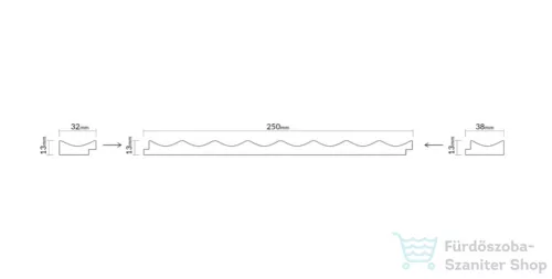 LAMELIO GRESSO Ivory Cream falpanel SK-LA311