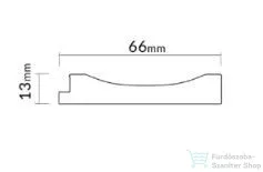 LAMELIO VELUTTO Dessert Beige végzáró elem, balos SK-LA319