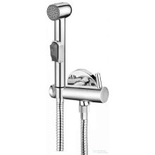   AQUALINE bidézuhany, szeleppel, gégecsővel és tartóval, króm SK215