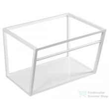   Sapho SKA mosdótartó keret pult alá, fehér MDF polccal, 60x40x46cm, matt fehér (SKA111)