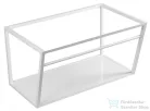 Sapho SKA mosdótartó keret pult alá, fehér MDF polccal, 75x40x46cm, matt fehér (SKA112)