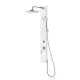 AQUALINE FIGA zuhanypanel csapteleppel, 1050mm, PVC/fehér SL230