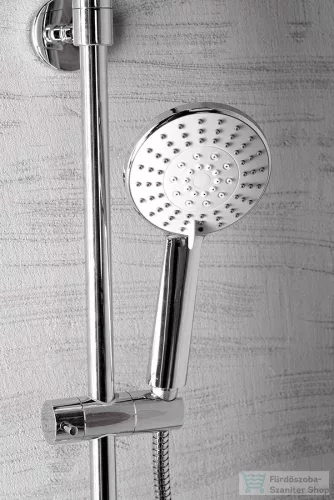 AQUALINE LIGA teleszkópos zuhanyoszlop termosztátos csapteleppel, mag.:710-1280mm, bekötés:150mm, króm SL533