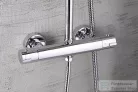 AQUALINE LIGA teleszkópos zuhanyoszlop termosztátos csapteleppel, mag.:710-1280mm, bekötés:150mm, króm SL533