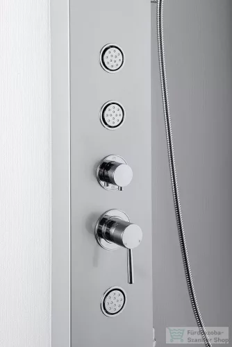 AQUALINE TUSA zuhanypanel csapteleppel, 1400mm, alumínium SL680