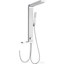   AQUALINE ROME zuhanyoszlop csaptelepre köthető, csaptelep nélkül, 822mm, alumínium SL760