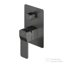   Omnires SLIDE falsík alatti kád/zuhany csaptelep, szálcsiszolt grafit SL7735GR