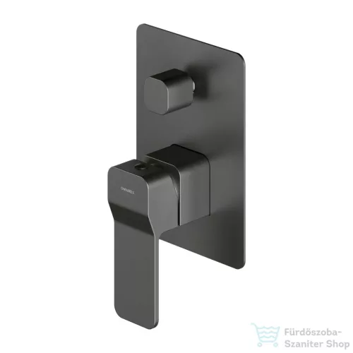 Omnires SLIDE falsík alatti kád/zuhany csaptelep, szálcsiszolt grafit SL7735GR