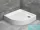 Radaway Laros A 85x85 íves zuhanytálca ST 90 zuhanyszifonnal SLA8585-01