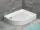 Radaway Laros E 100x80 íves aszimmetrikus zuhanytálca ST 90 zuhanyszifonnal jobbos SLE81017-01R