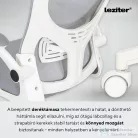 Leziter Flexo ergonomikus irodai forgószék deréktámasszal fehér SLO-124-6