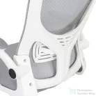 Leziter Flexo ergonomikus irodai forgószék deréktámasszal fehér SLO-124-6