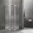 Leziter Spirit Mátrix íves 80x80x180 cm minőségi zuhanykabin SM80S