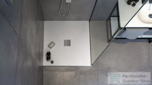 Zenon Smart Slate 110x160 cm-es zuhanytálca, Nieve SMSL110160NI