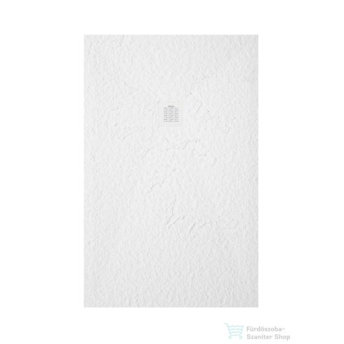 Zenon Smart Slate 110x190 cm-es zuhanytálca, Nieve SMSL110190NI