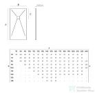 Zenon Smart Slate 80x140 cm-es zuhanytálca, Moka SMSL80140MO