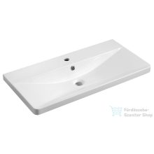 AQUALINE SEN öntöttmárvány mosdó, 81x40cm (SN810)