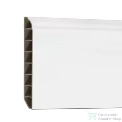   Leziter Vinyl SPC padlószegély Snow white 2400x100x12 mm SNO-SZ-100