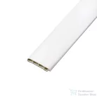 Leziter Vinyl SPC padlószegély Snow white 2400x60x12 mm SNO-SZ-60
