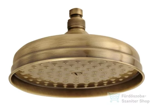 Sapho fejzuhany, Retro kör, 20cm, bronz  SOF2006
