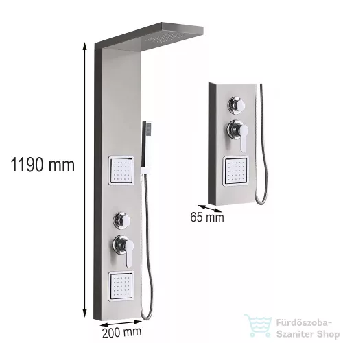 Leziter Merino hidromasszázs zuhanypanel SP-S2102