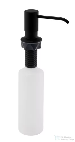 Sapho Beépíthető szappanadagoló, 350 ml, fekete SP023B